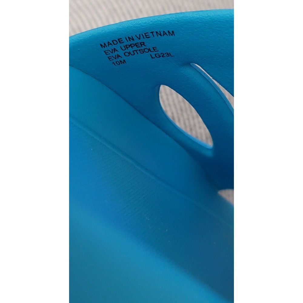 Michael Michael Kors Women's Blue Splash Scuba Slide Sandal Size 10M - Picture 5 of 5